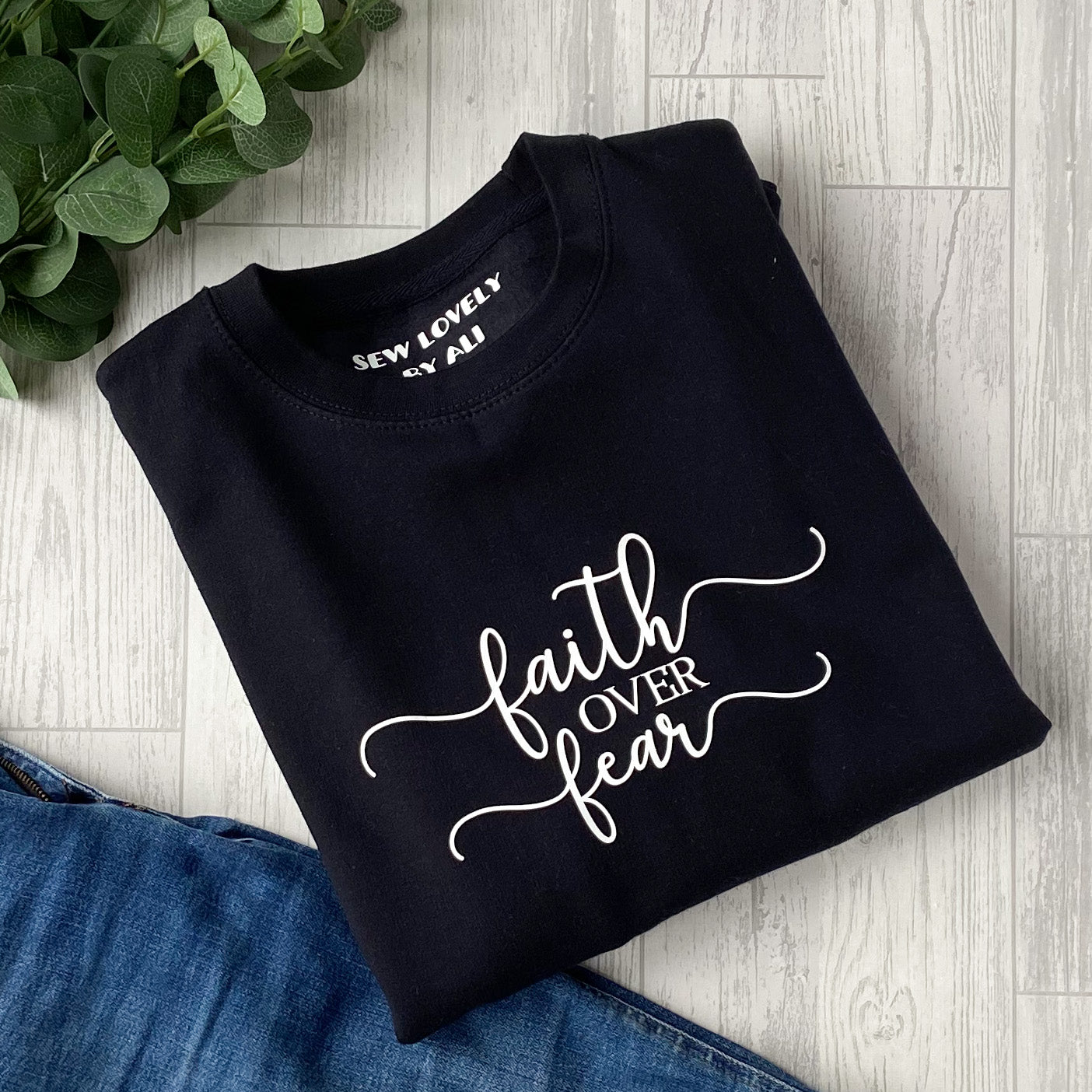 Faith Over Fear Ladies Sweatshirt