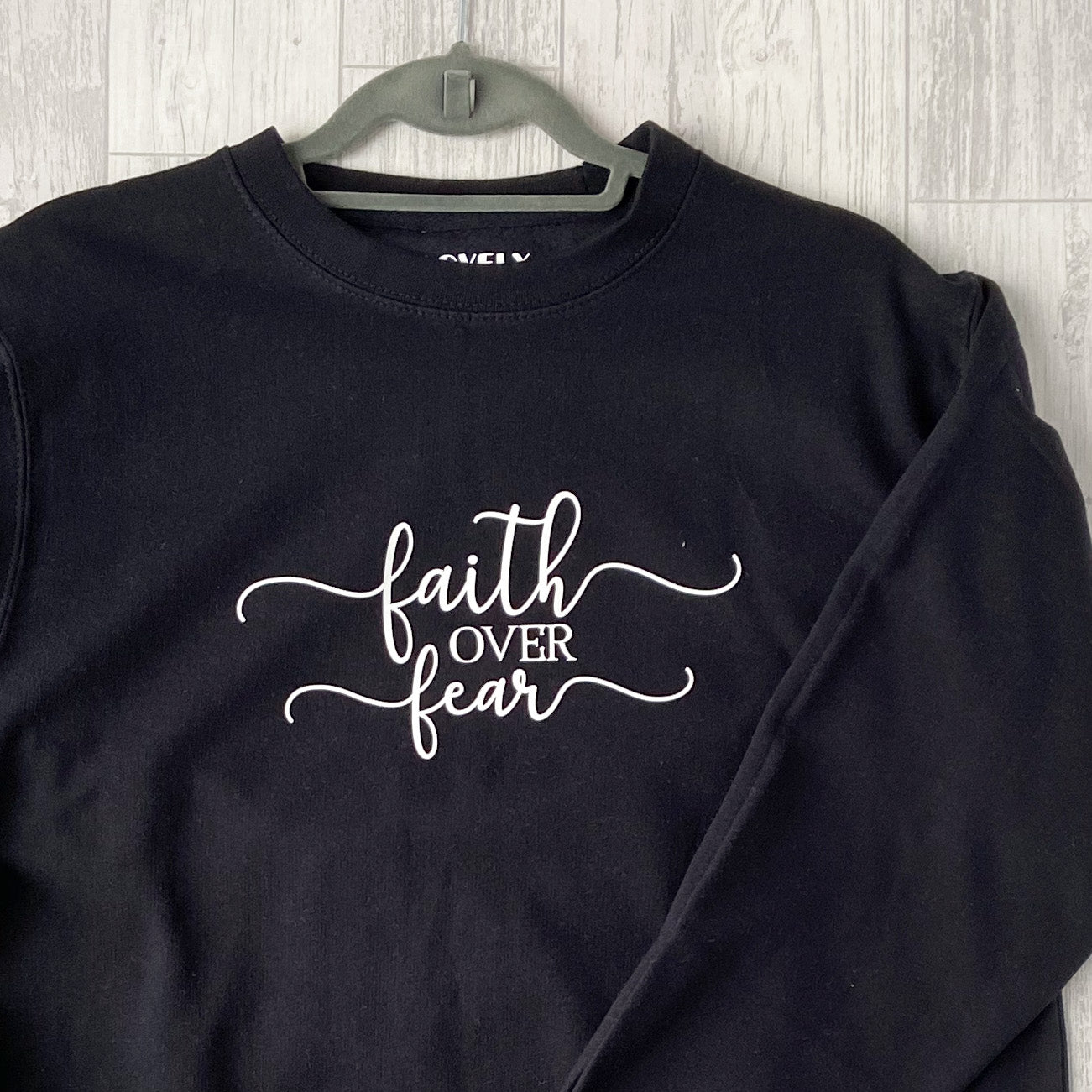 Faith Over Fear Ladies Sweatshirt